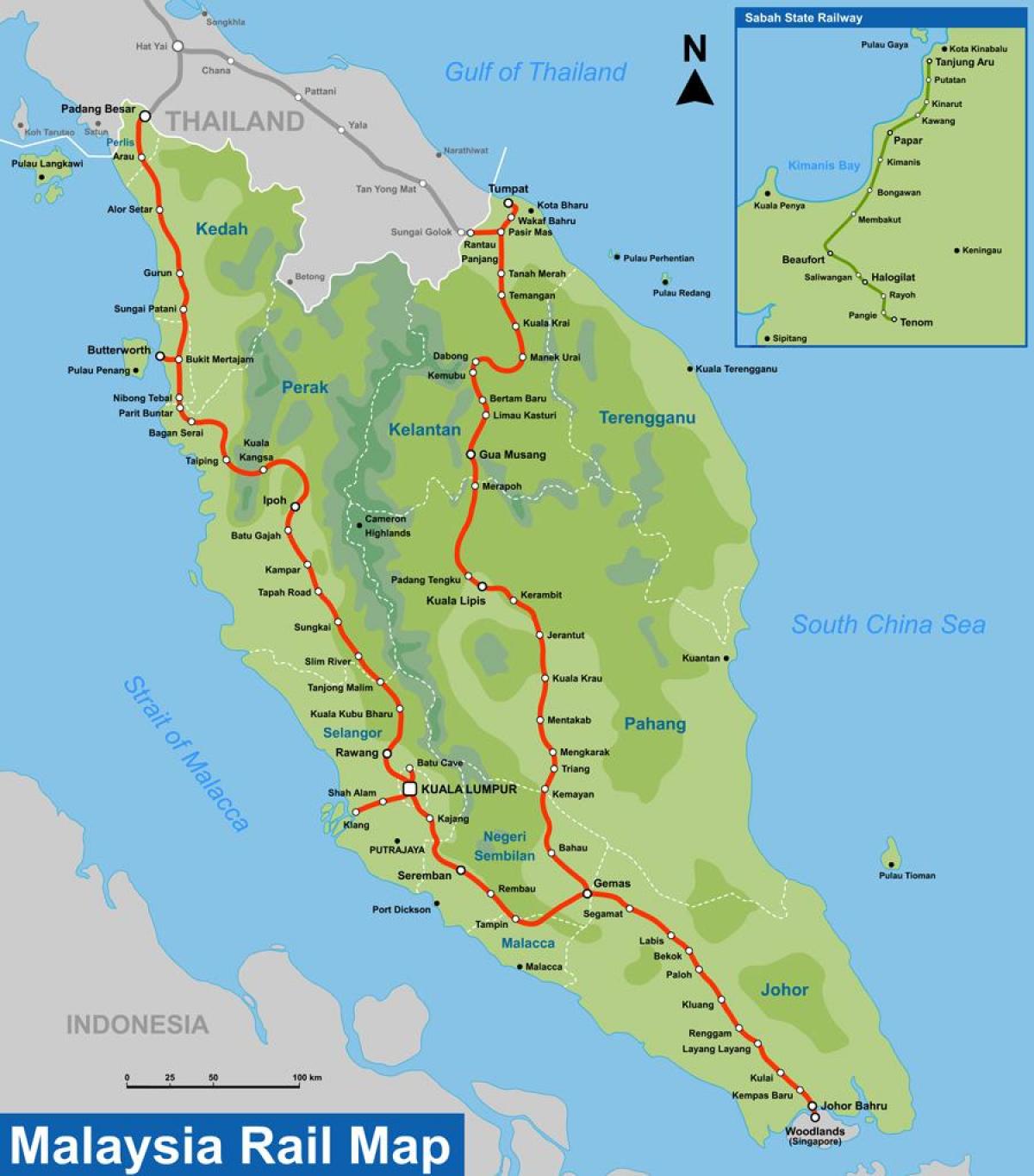 ktm rute malaysia