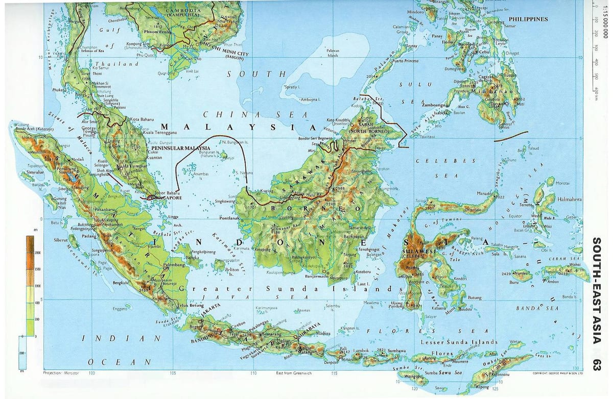 malaysia kontur kart