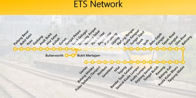 Kart av ets rute malaysia