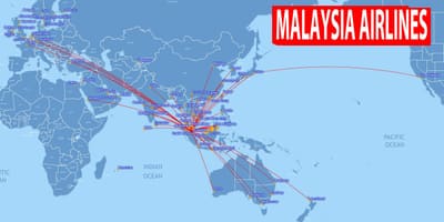 Kart av malaysia rute