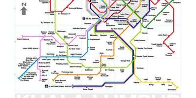 Mrt linje 3 rute malaysia