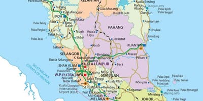 Penisular malaysia kart